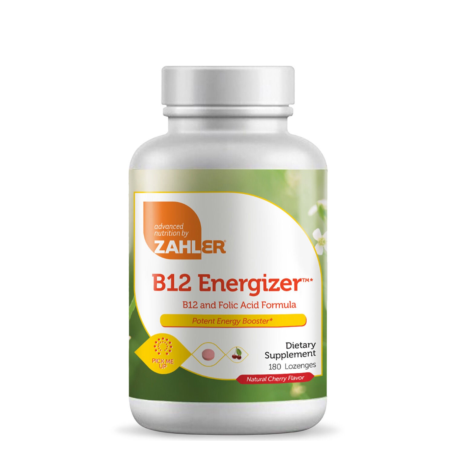 ZAHLER® B12 Energizer™* - Cherry - 180 Lozenges (180 Servings)